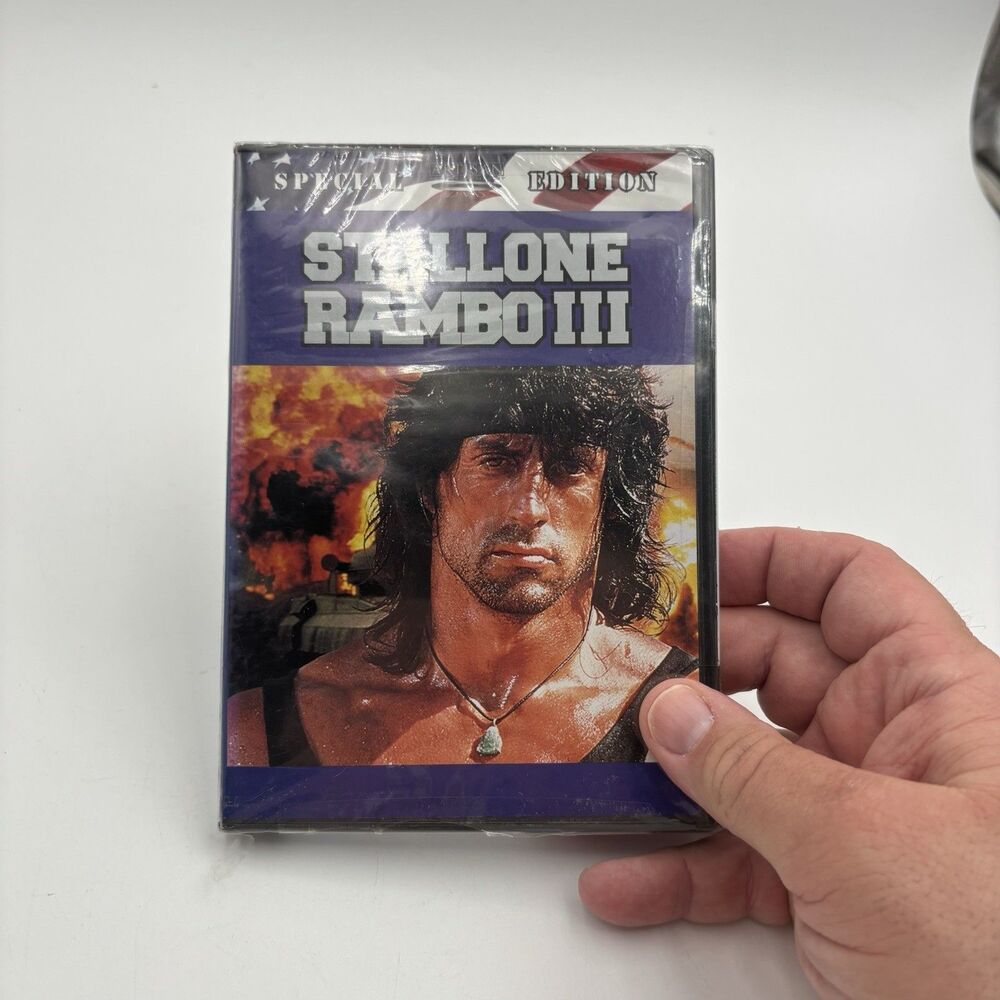 Rambo III Special Edition DVD Sylvester Stallone NEW SEALED 1988 Action Movie
